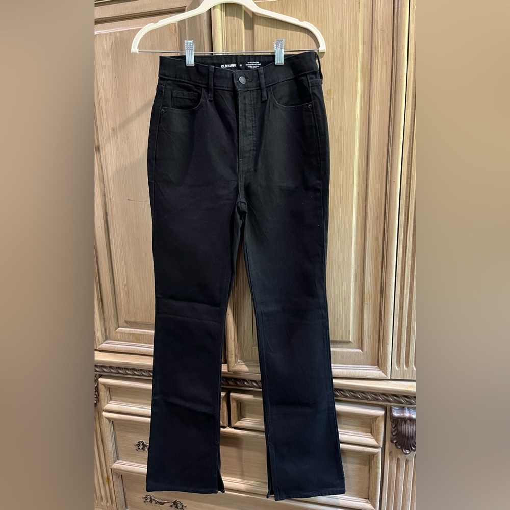 Women’s Boot Cut Black Jeans
 new without tags